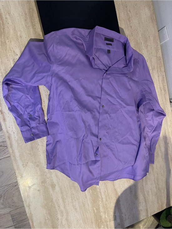 Calvin Klein Other - Calvin Klein Purple Long-Sleeve Dress Shirt